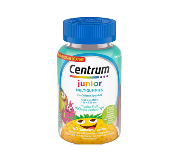 مکمل پاستیلی مولتی ویتامین سنتروم جونیور 60 پاستیل Centrum Junior